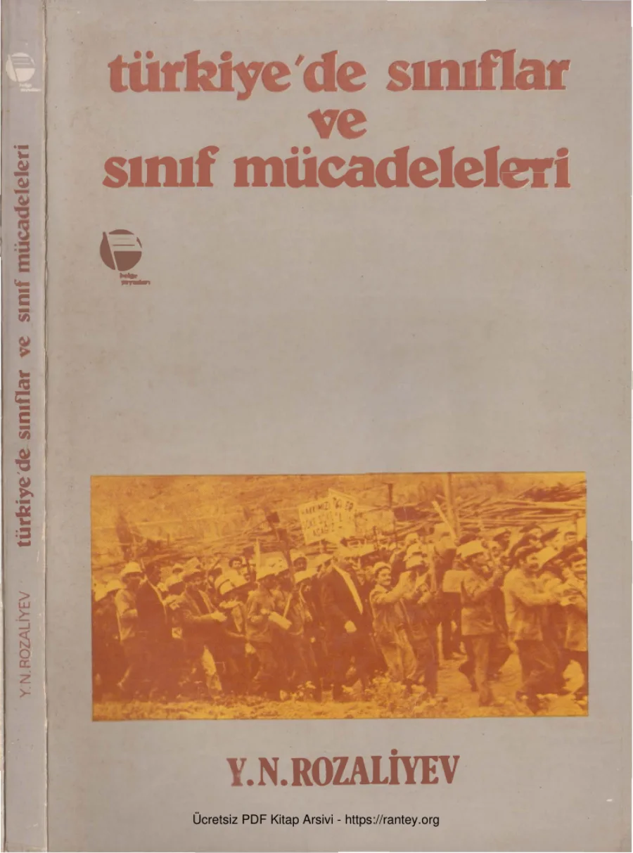 Türkiyede Sınıflar ve Sınıf Mücadeleleri kapak görseli