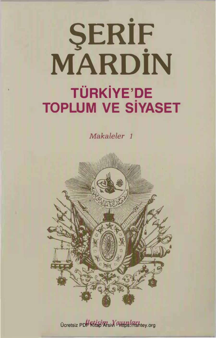Türkiyede Toplum ve kapak görseli