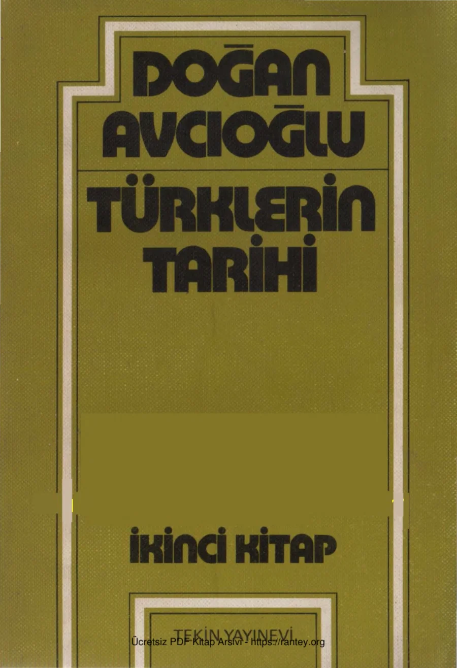 Türklerin Tarihi Cilt 2 kapak görseli