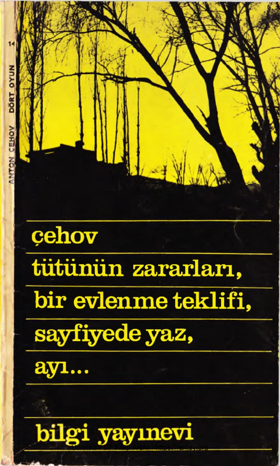 Tütünün Zaraları Bir Evlenme Teklifi kapak görseli