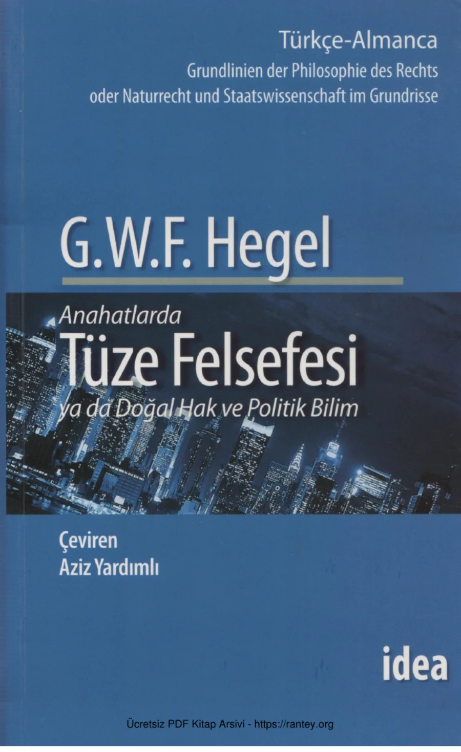 Tüze Felsefesi İdea Yayınları kapak görseli