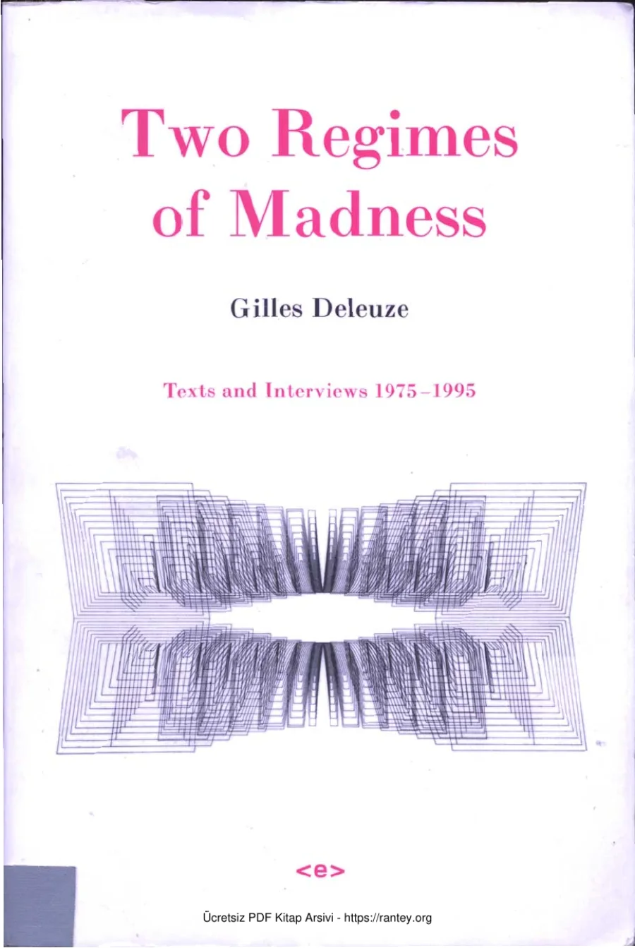 Two Regimes of Madness kapak görseli