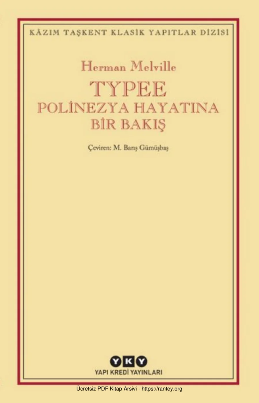 Typee Polonezya Hayatına Bir Bakış kapak görseli