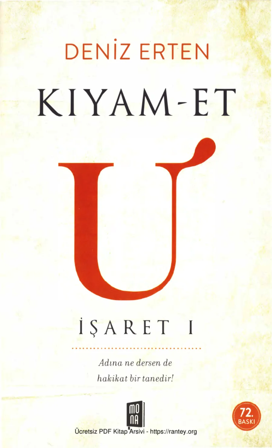 U: Kıyam-et kapak görseli