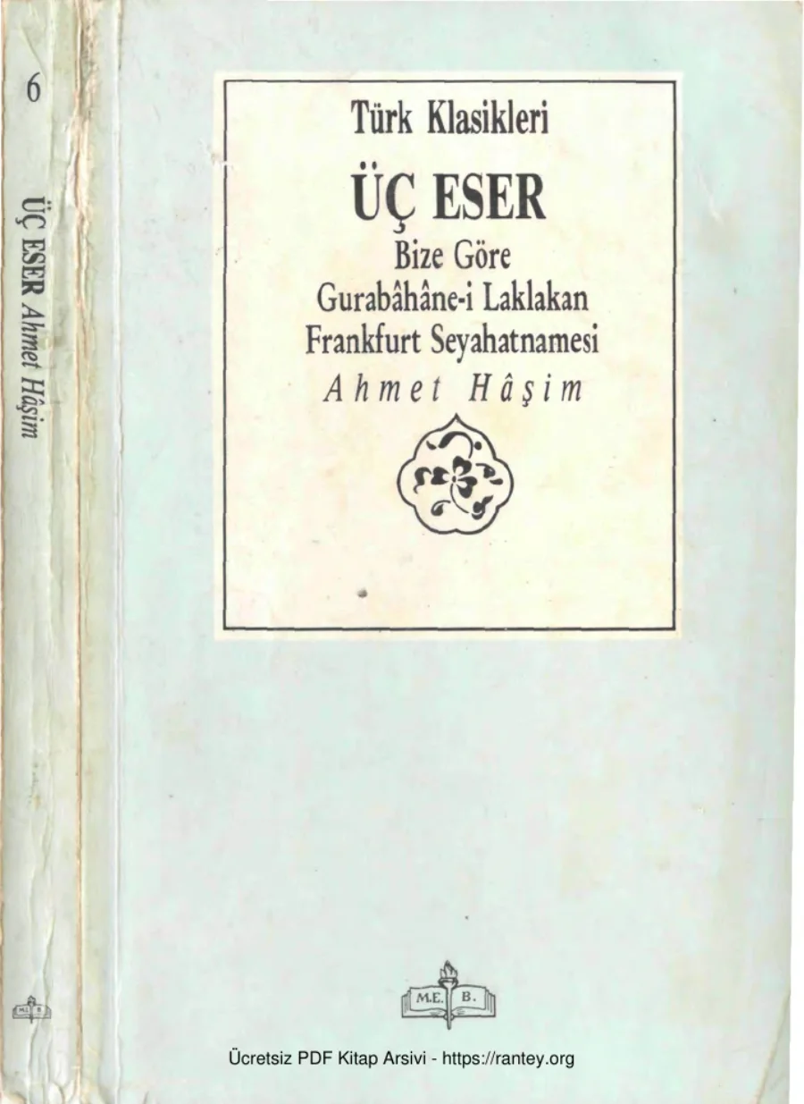 Üç Eser kapak görseli