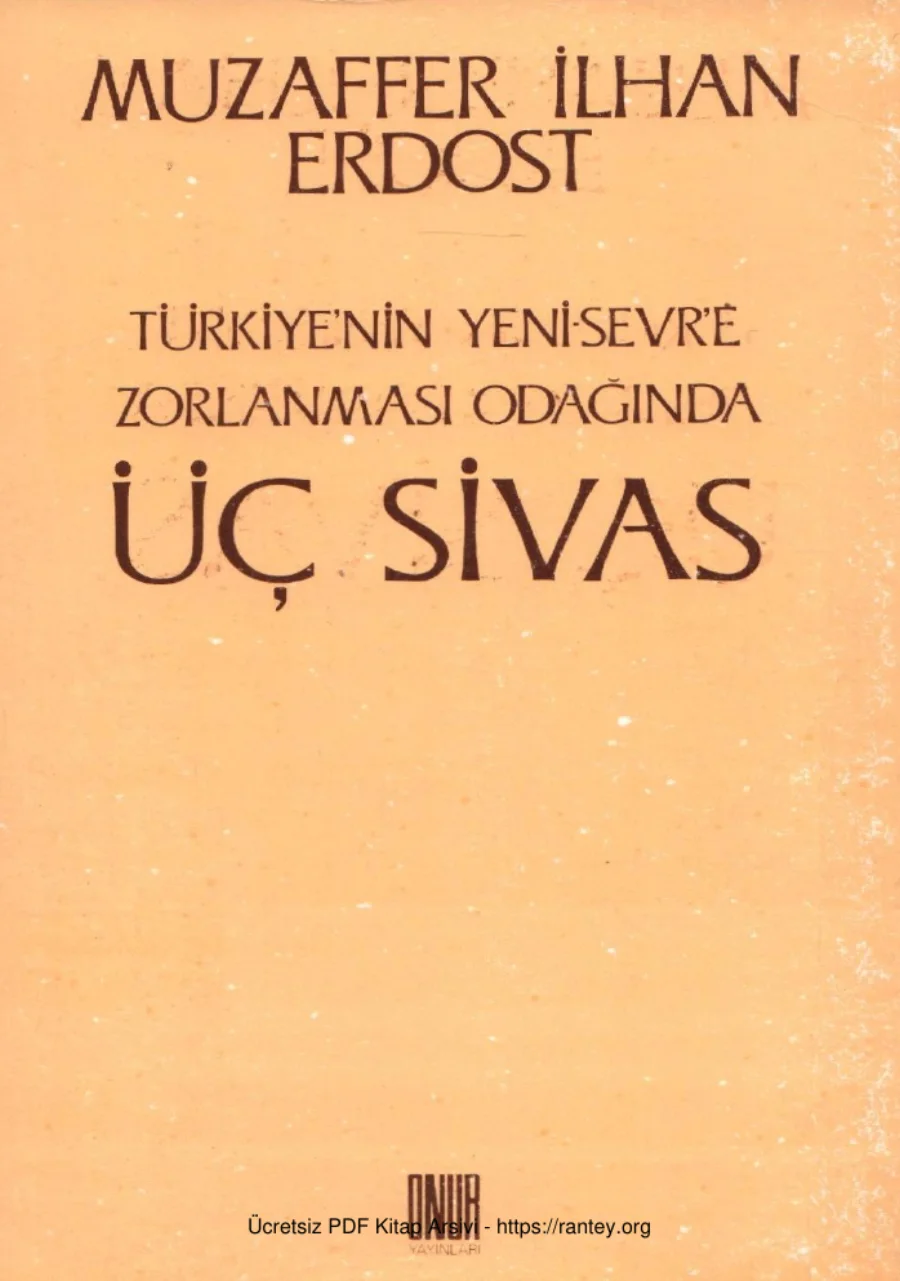 Üç Sivas kapak görseli