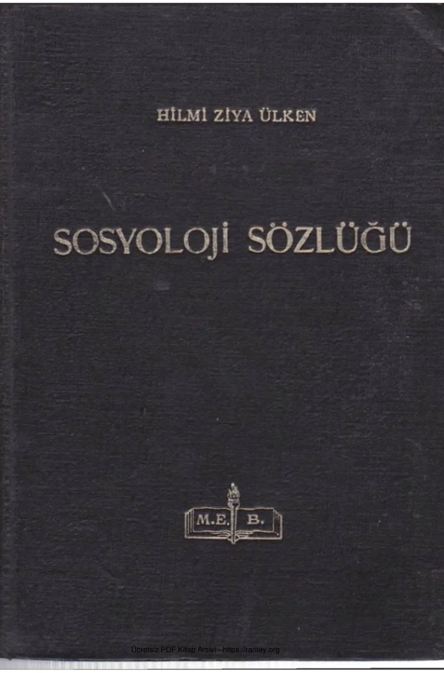 Ülken Sosyoloji Sözlüğü kapak görseli
