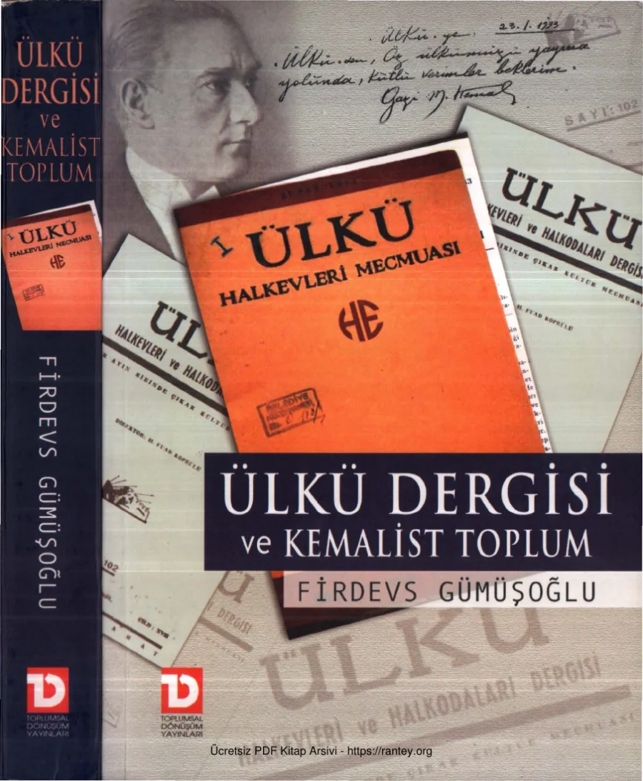 Ülkü Dergisi ve Kemalist Toplum Toplumsal Dönüşüm Yayınları kapak görseli