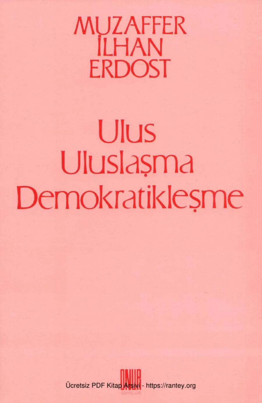 Ulus Uluslaşma Demokratikleşme kapak görseli