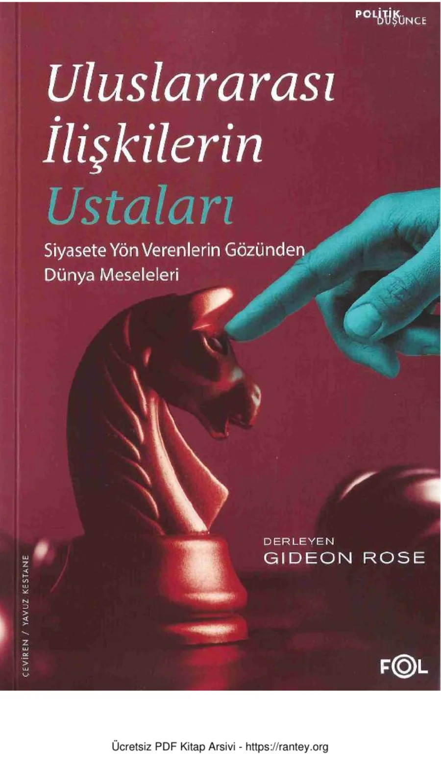 Uluslararası İlişkilerin Ustaları kapak görseli