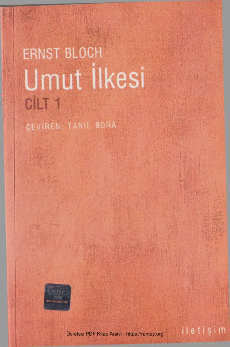 Umut İlkesi Cilt 1 kapak görseli
