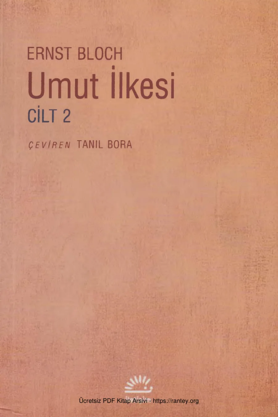 Umut İlkesi Cilt 2 kapak görseli