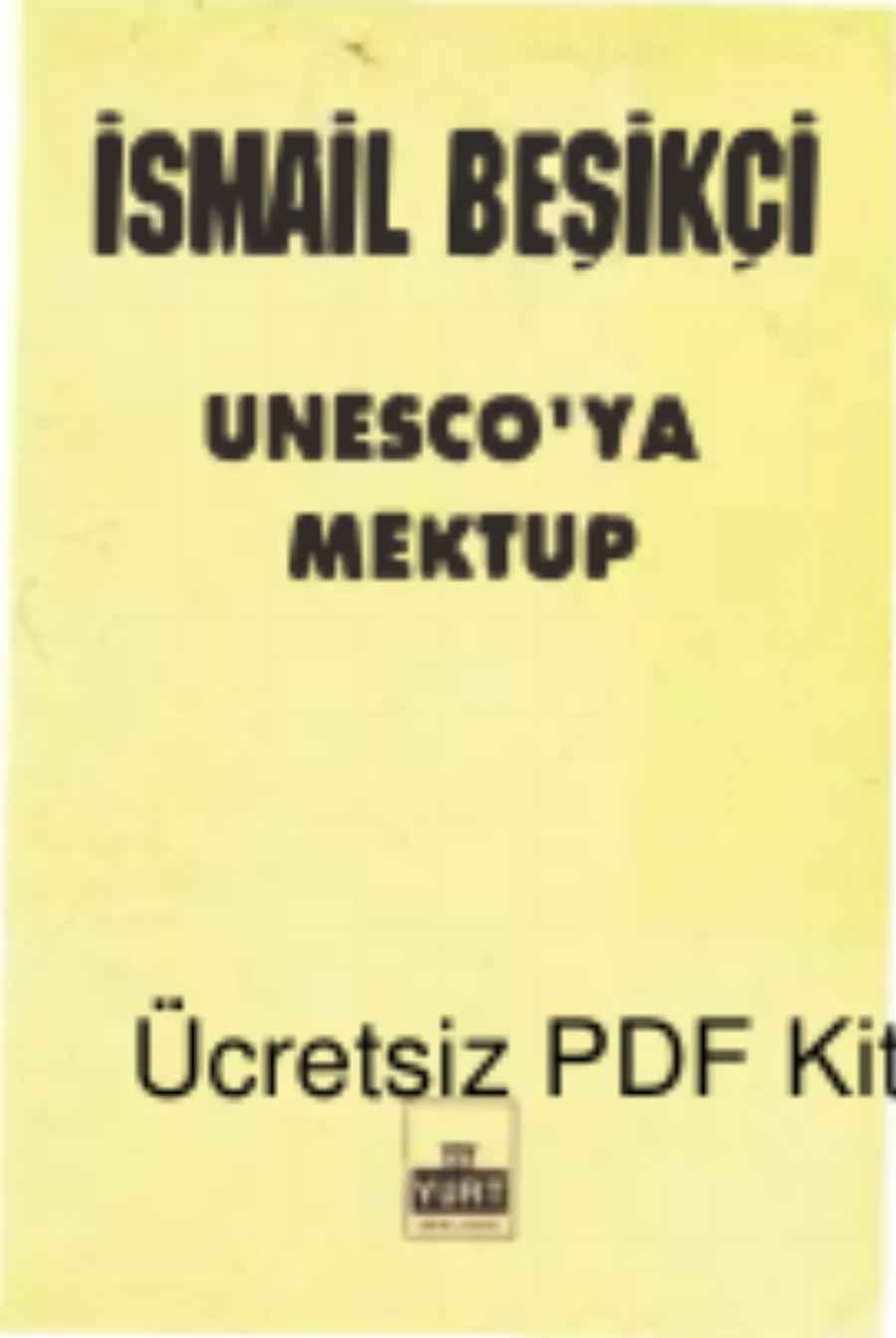 UNESCO'ya Mektup kapak görseli