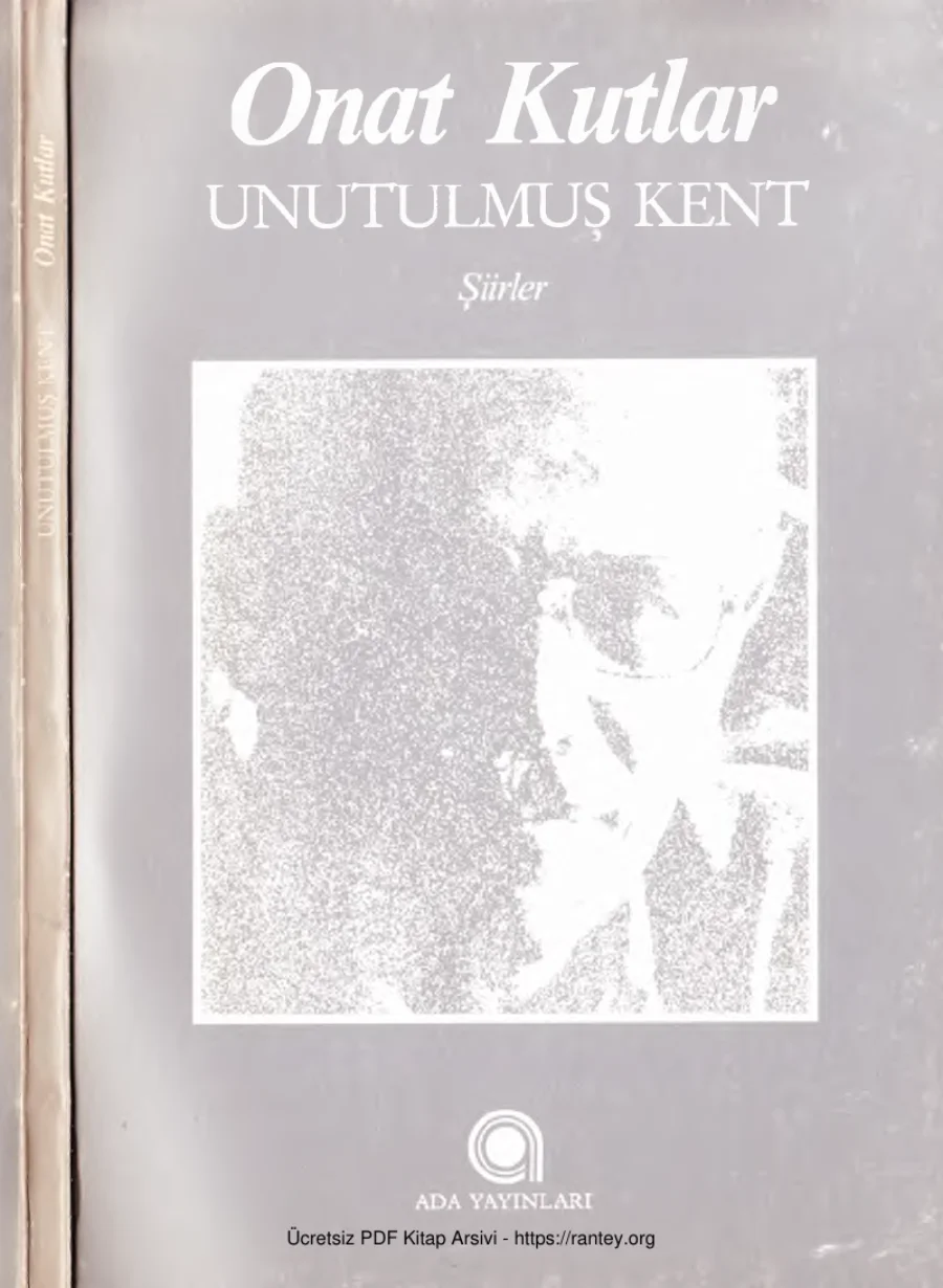 Unutulmuş Kent Ada kapak görseli