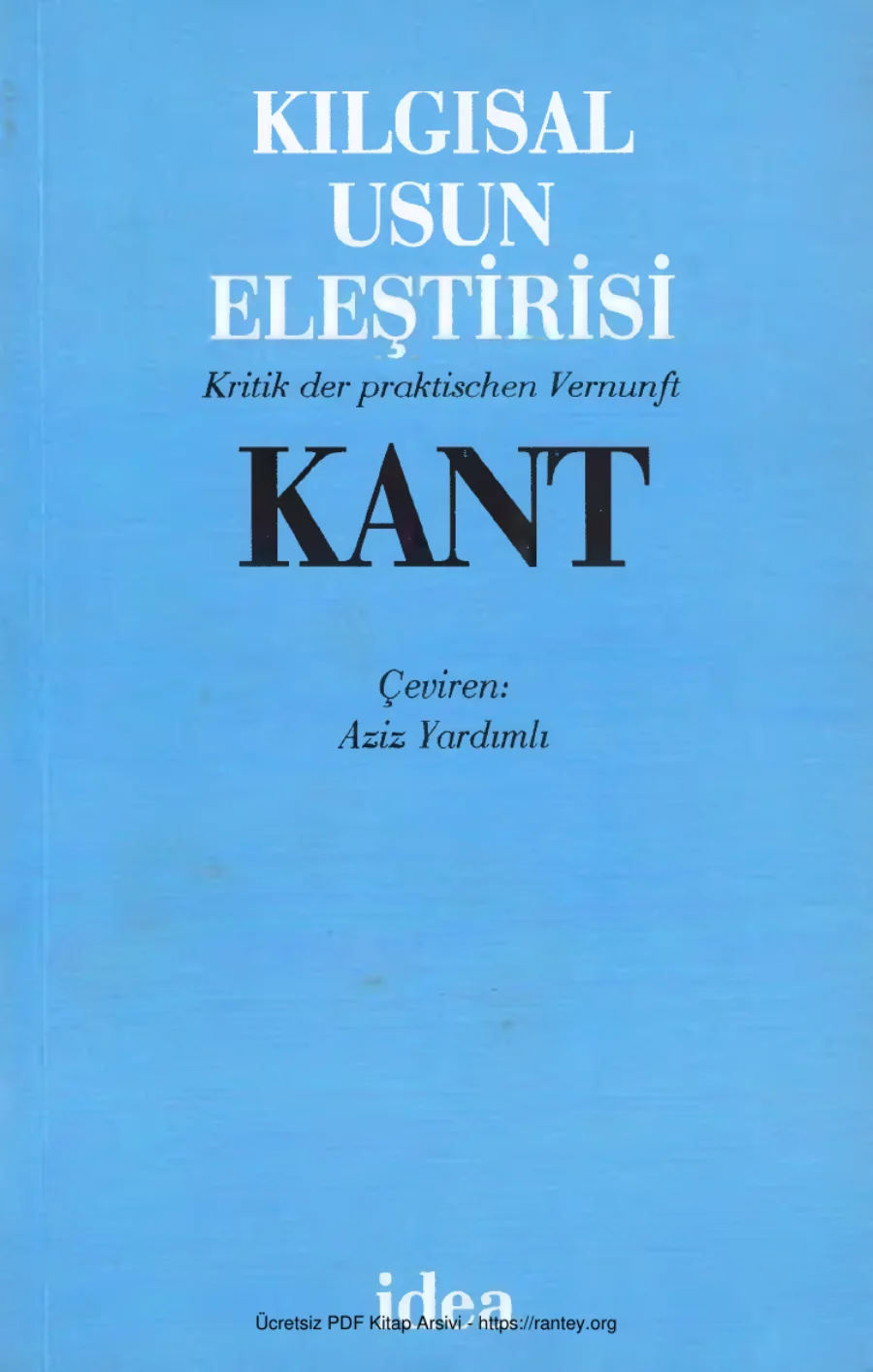 Usun Eleştirisi İdea Yayınları kapak görseli