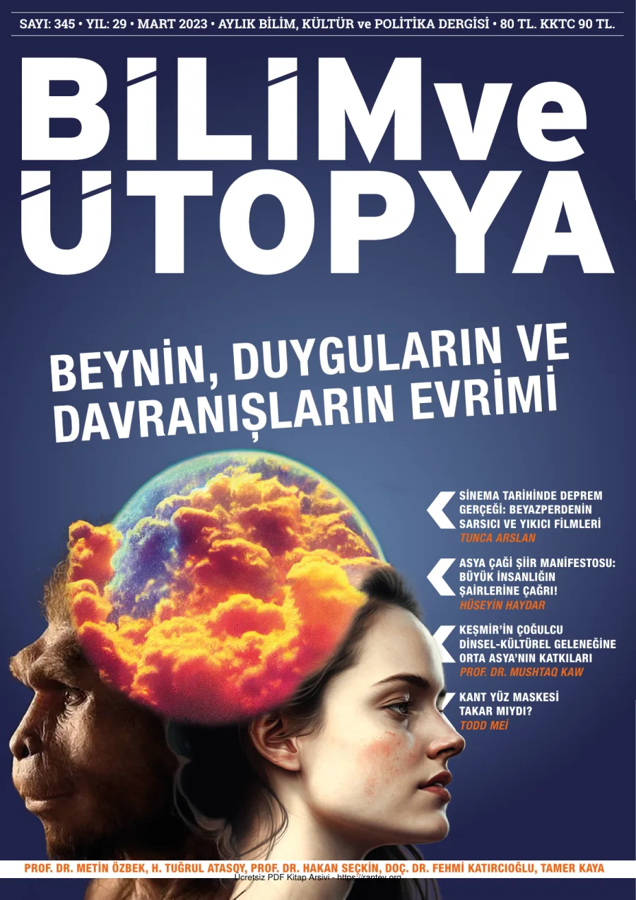Ütopya 345 Mart 2023 kapak görseli
