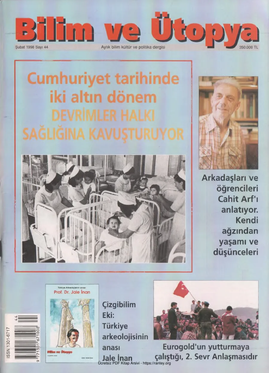 Ütopya Sayı 044 kapak görseli