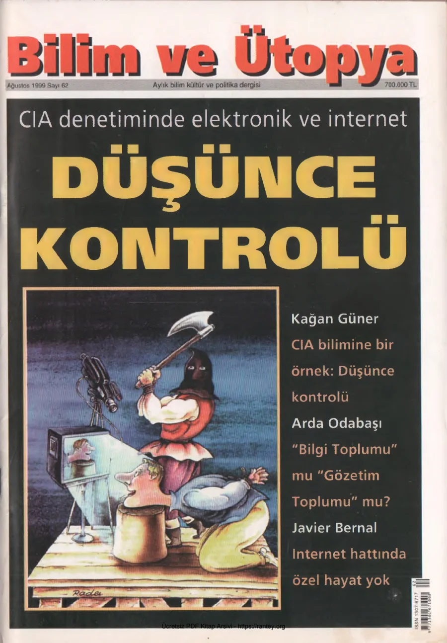 Ütopya Sayı 062 kapak görseli