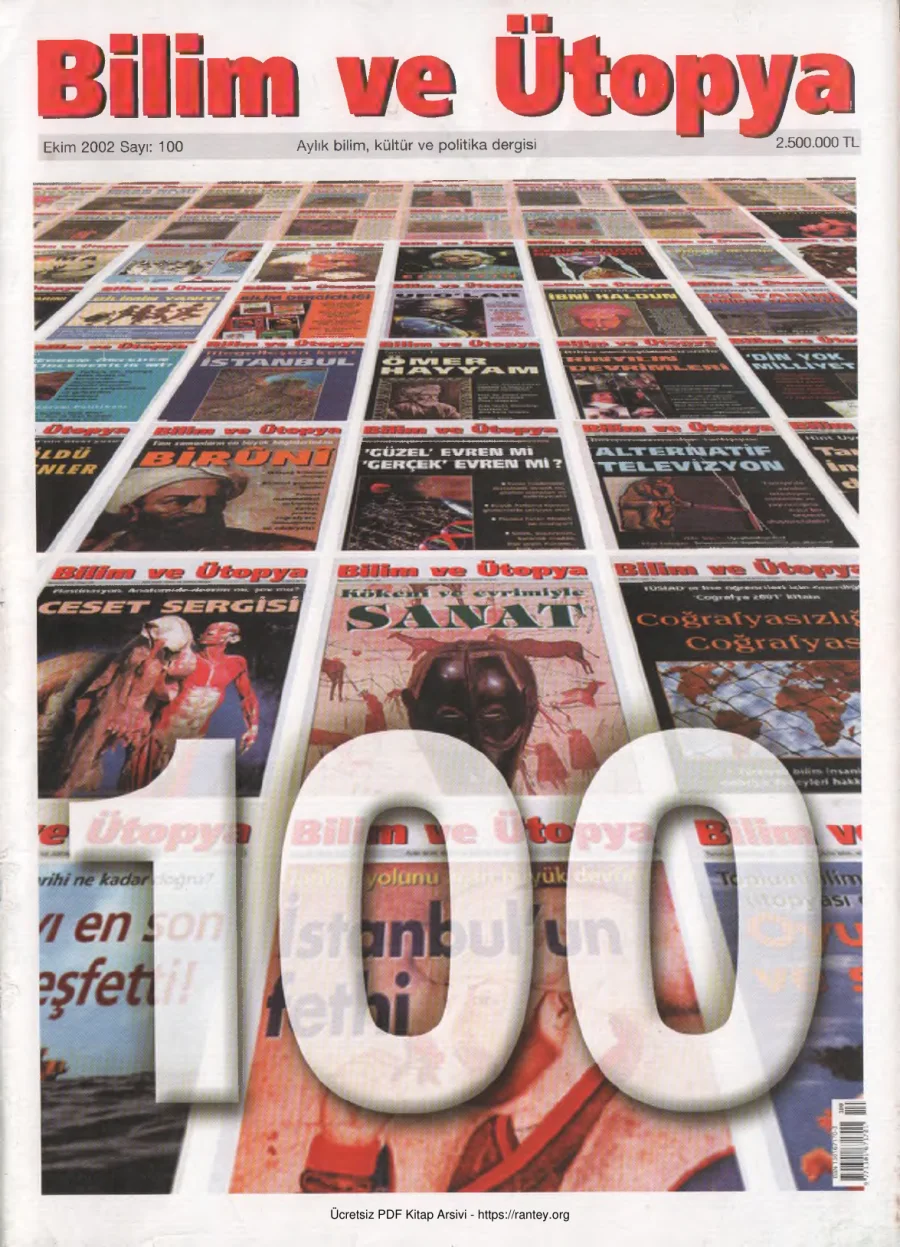 Ütopya Sayı 100 kapak görseli