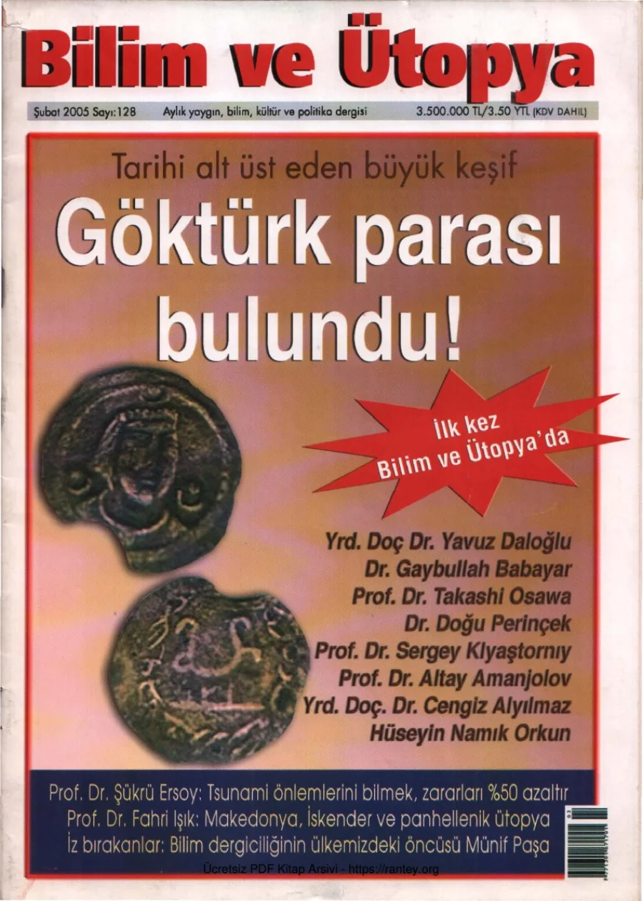 Ütopya Sayı 128 Göktürk Parası Bulundu kapak görseli