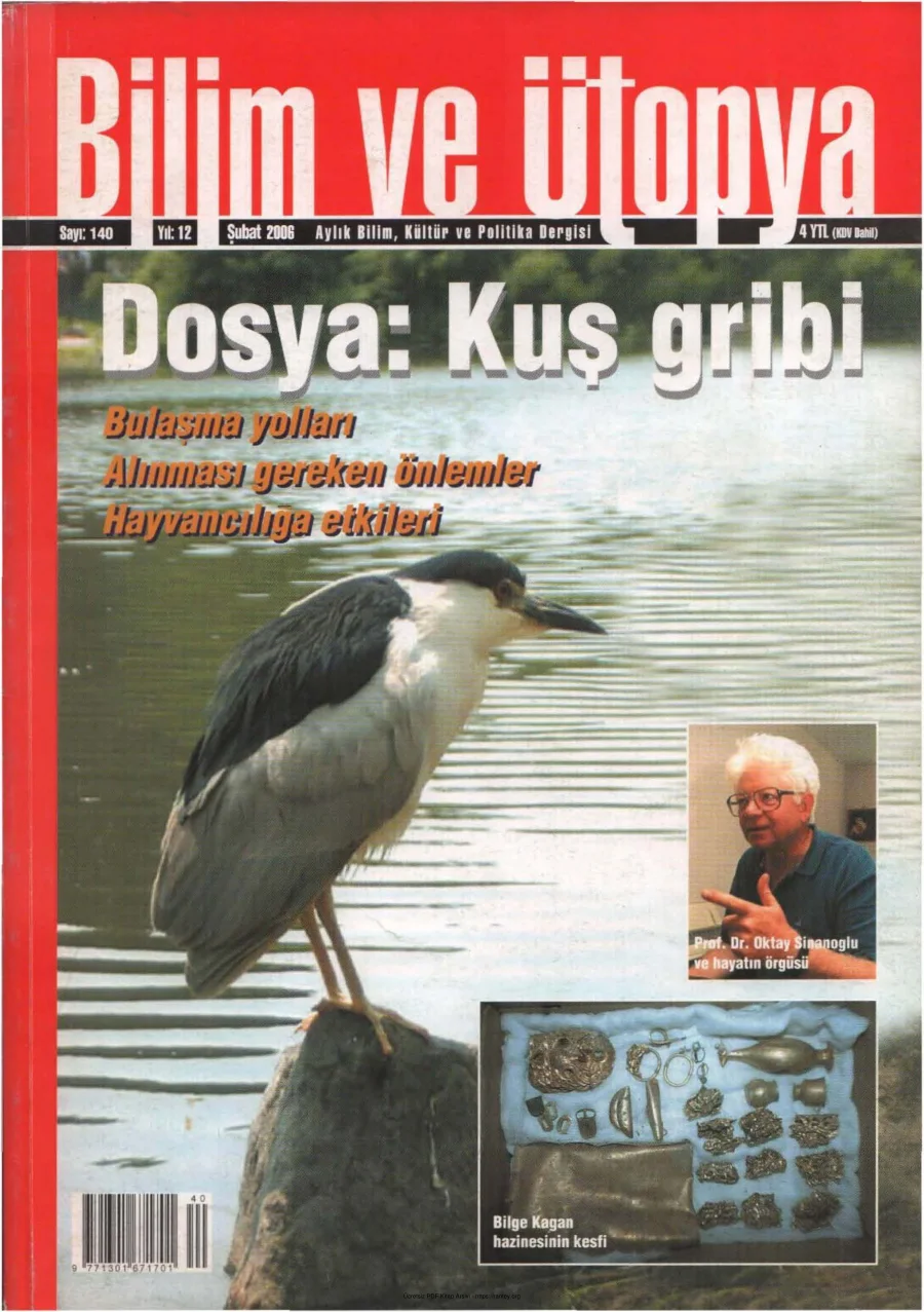 Ütopya Sayı 140 Dosya Kuş Gribi kapak görseli