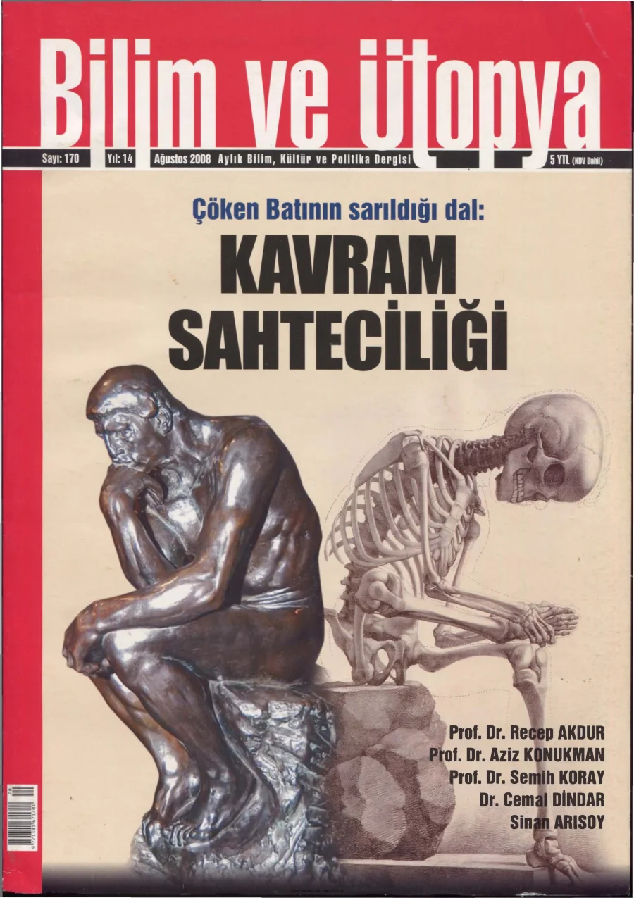 Ütopya Sayı 170 Kavram Sahteciliği kapak görseli