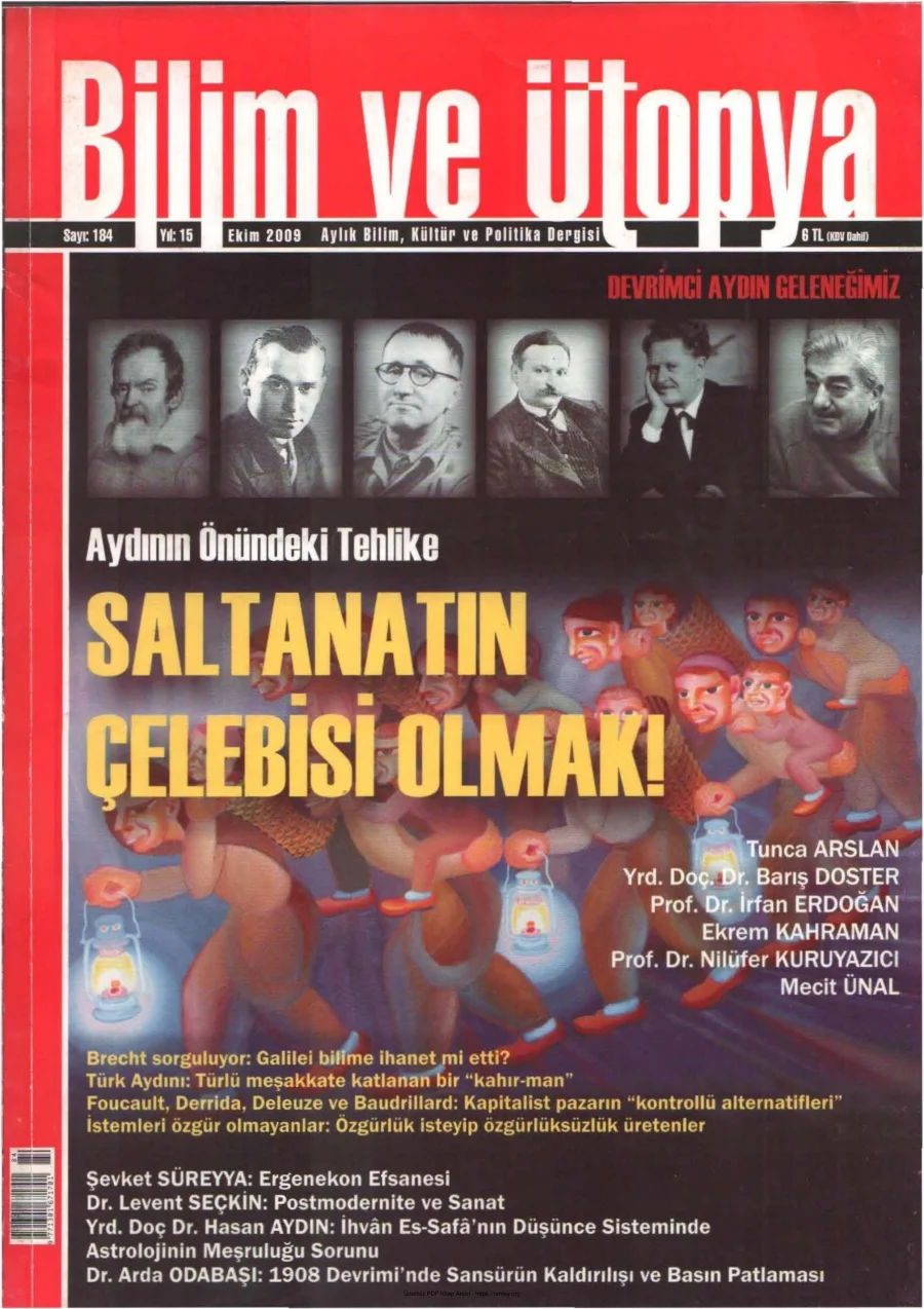 Ütopya Sayı 184 Saltanatın Çelebisi Olmak kapak görseli