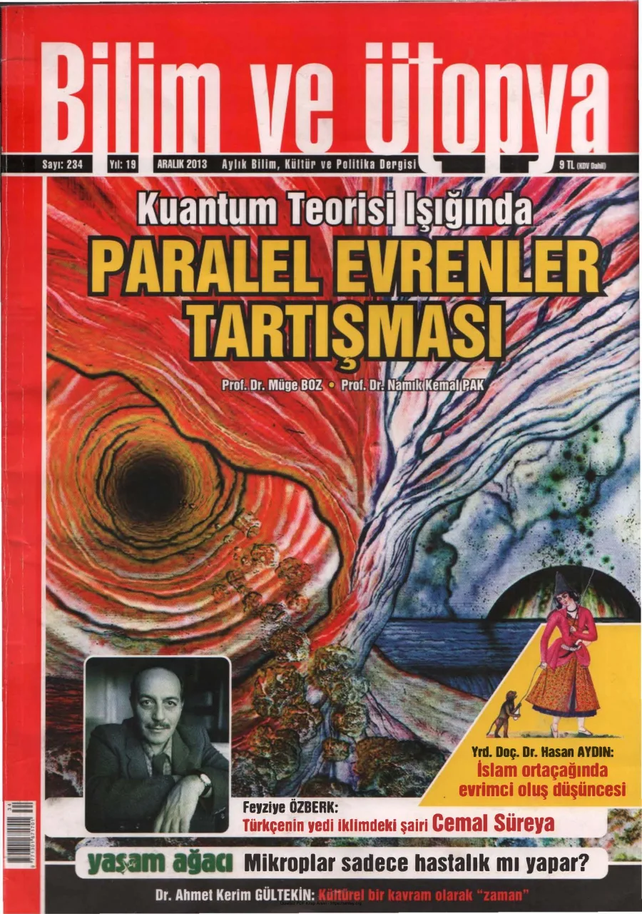 Ütopya Sayı 234 Paralel Evrenler Tartışması kapak görseli