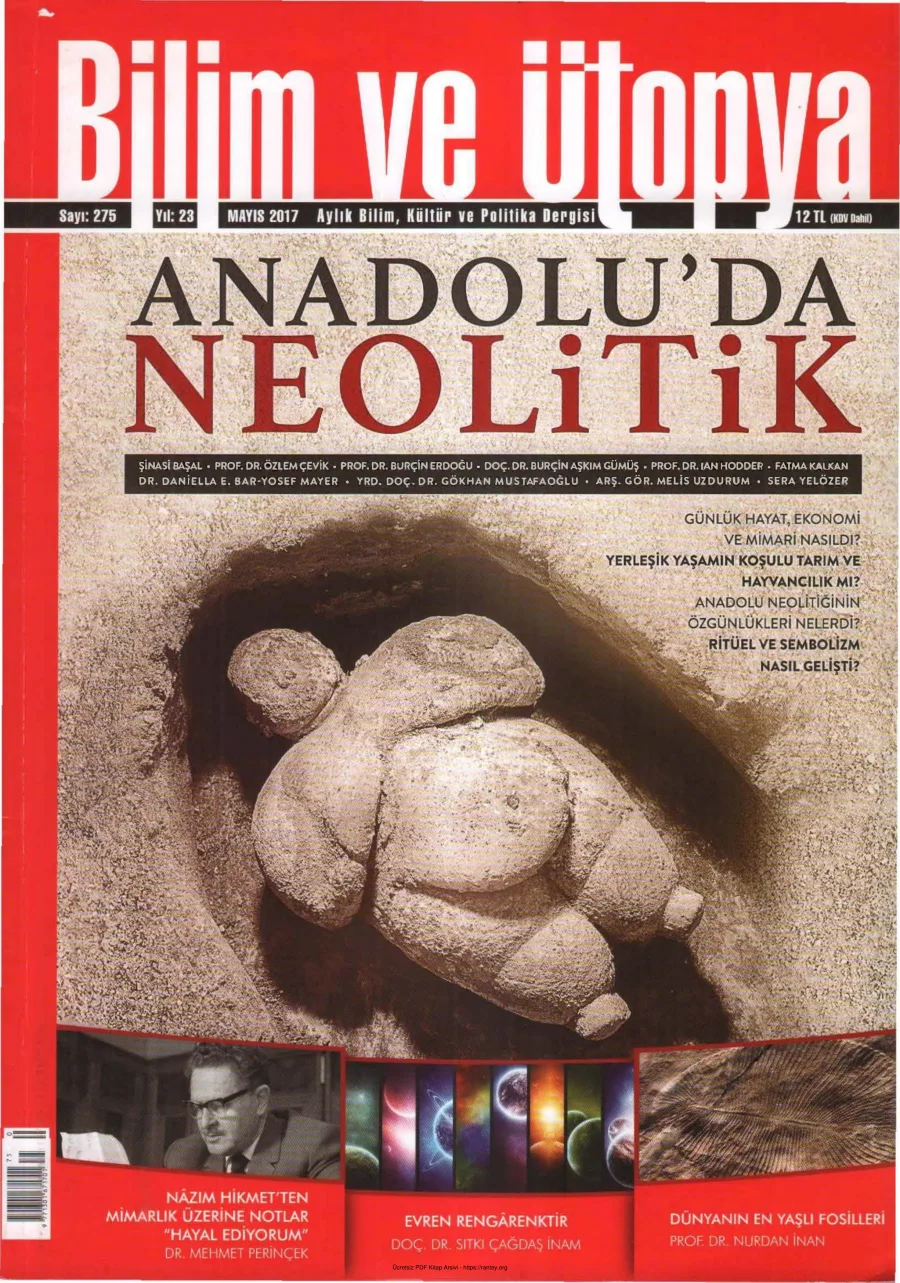 Ütopya Sayı 275 Anadoluda Neolitik kapak görseli