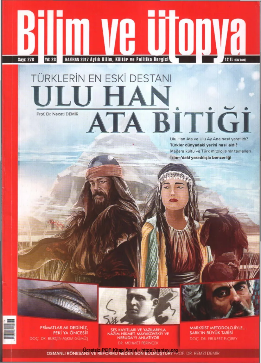 Ütopya Sayı 276 Ulu Han Ata Bitiği kapak görseli