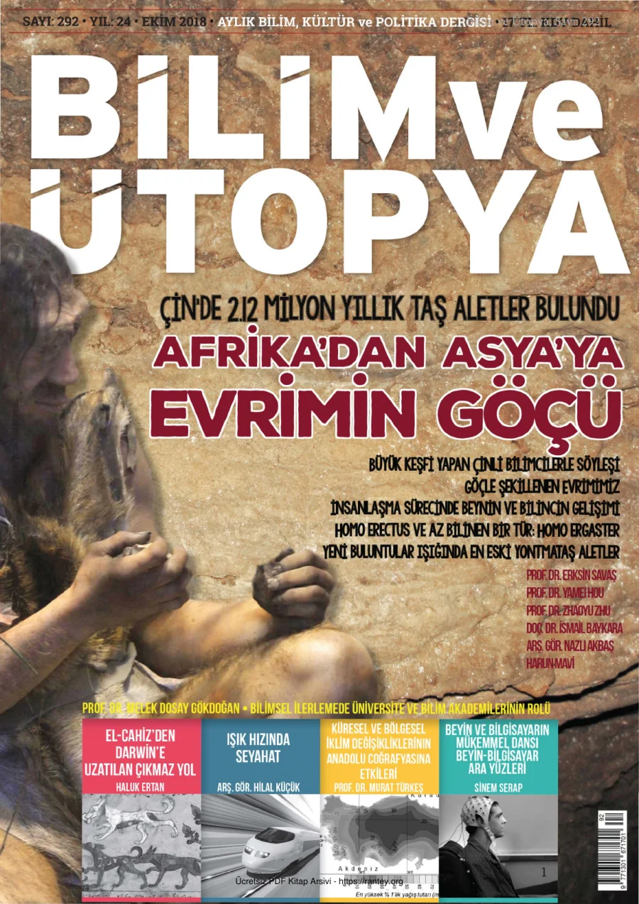 Ütopya Sayı 292 kapak görseli