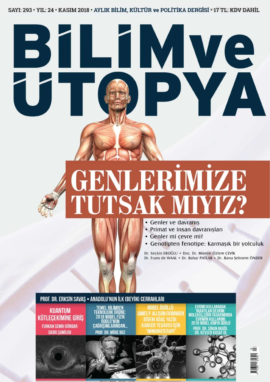 Ütopya Sayı 293 kapak görseli