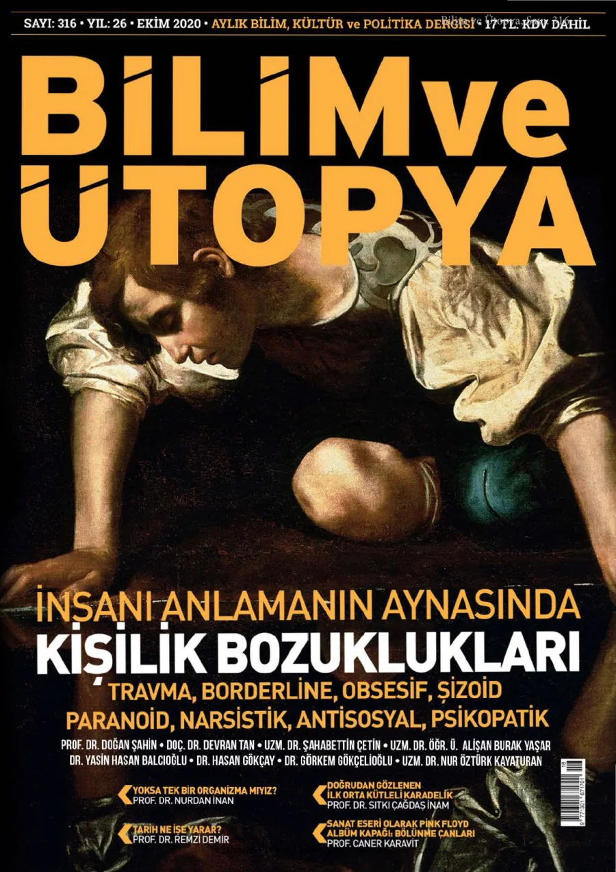 Ütopya Sayı 316 Ekim 2020 kapak görseli