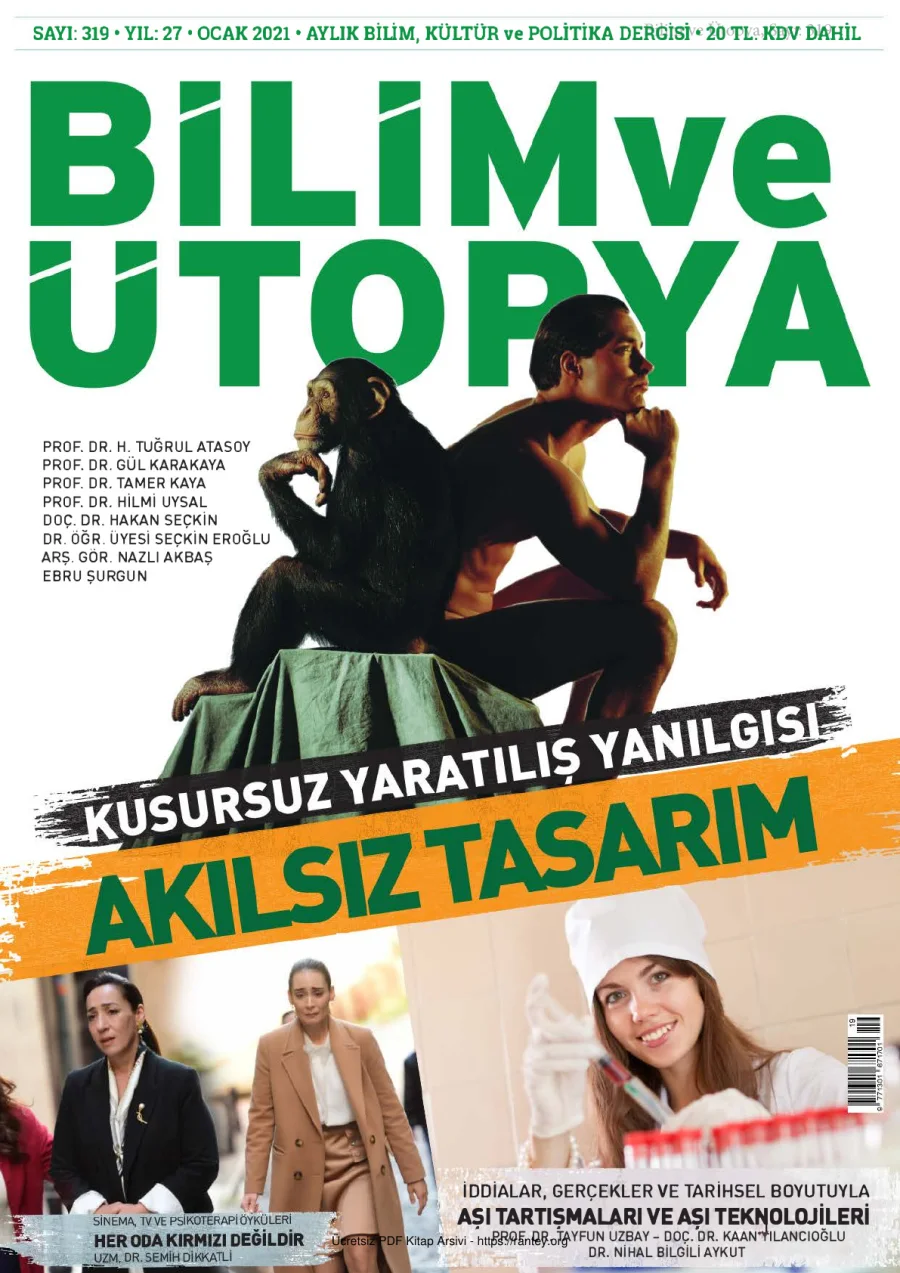 Ütopya Sayı 319 Ocak 2021 kapak görseli