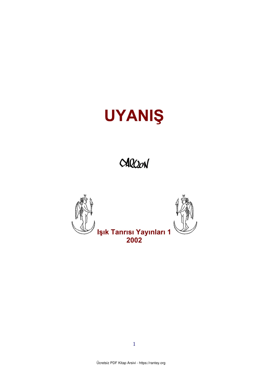 Uyanış kapak görseli