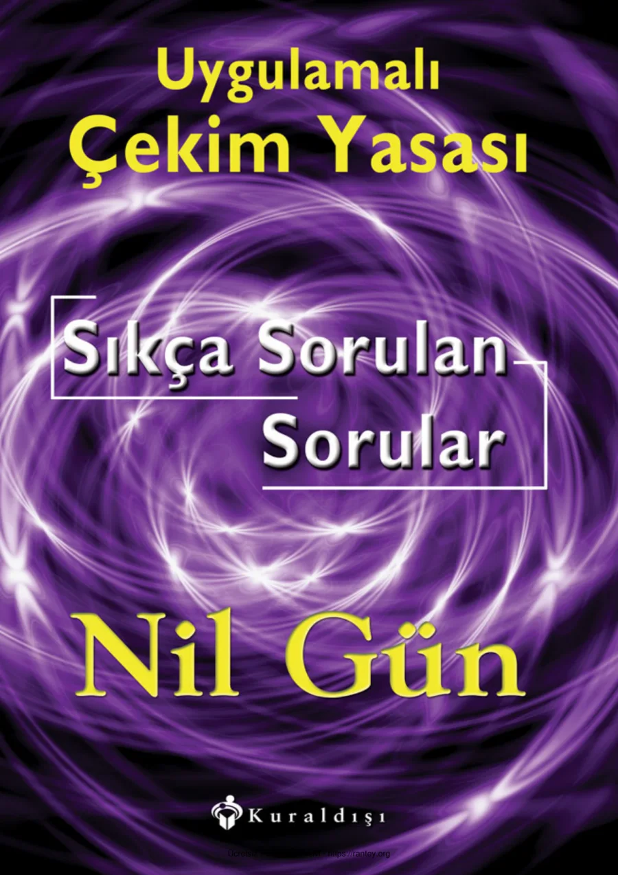 Uygulamalı Çekim Yasası kapak görseli
