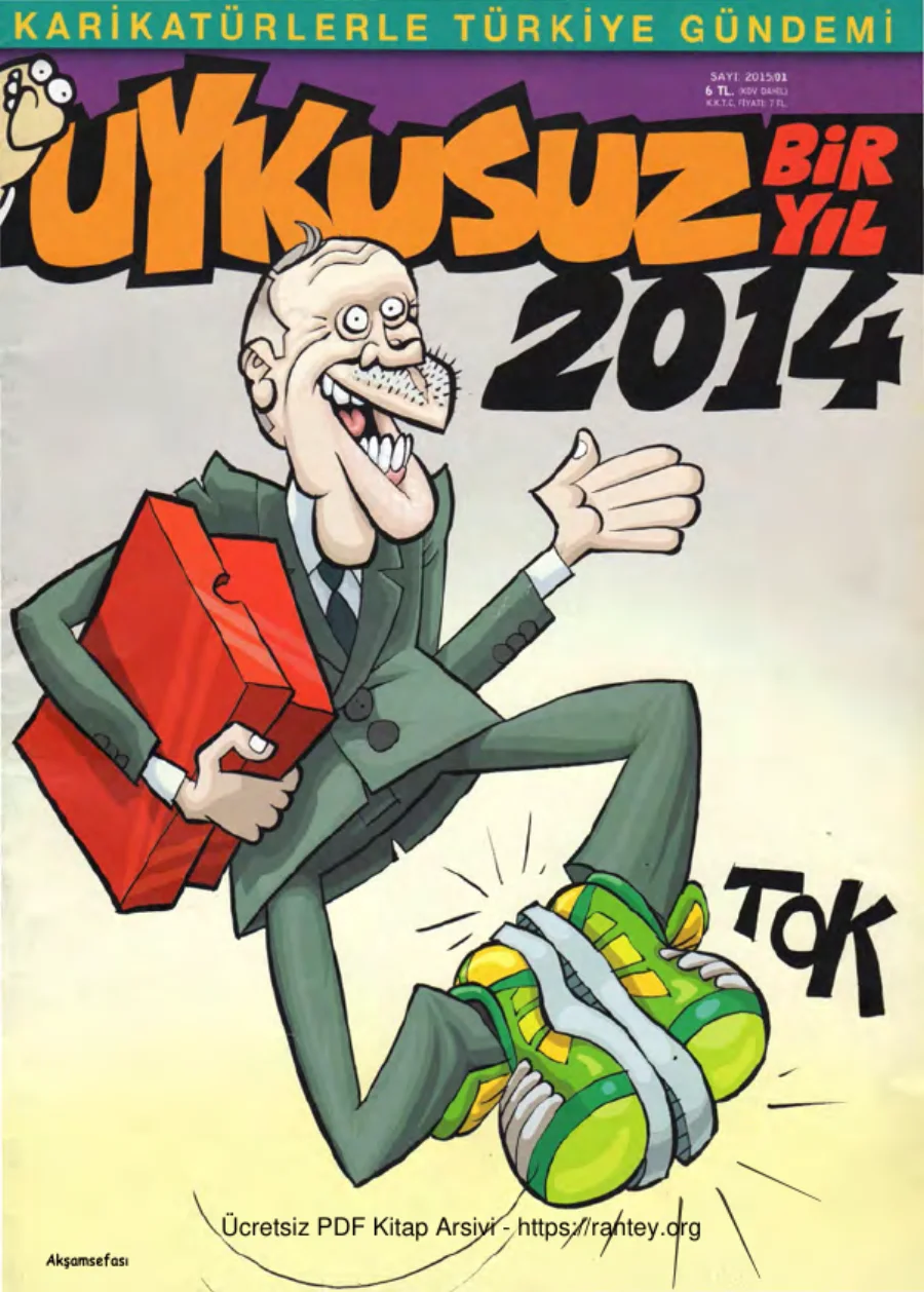 Uykusuz 2014 Almanak kapak görseli