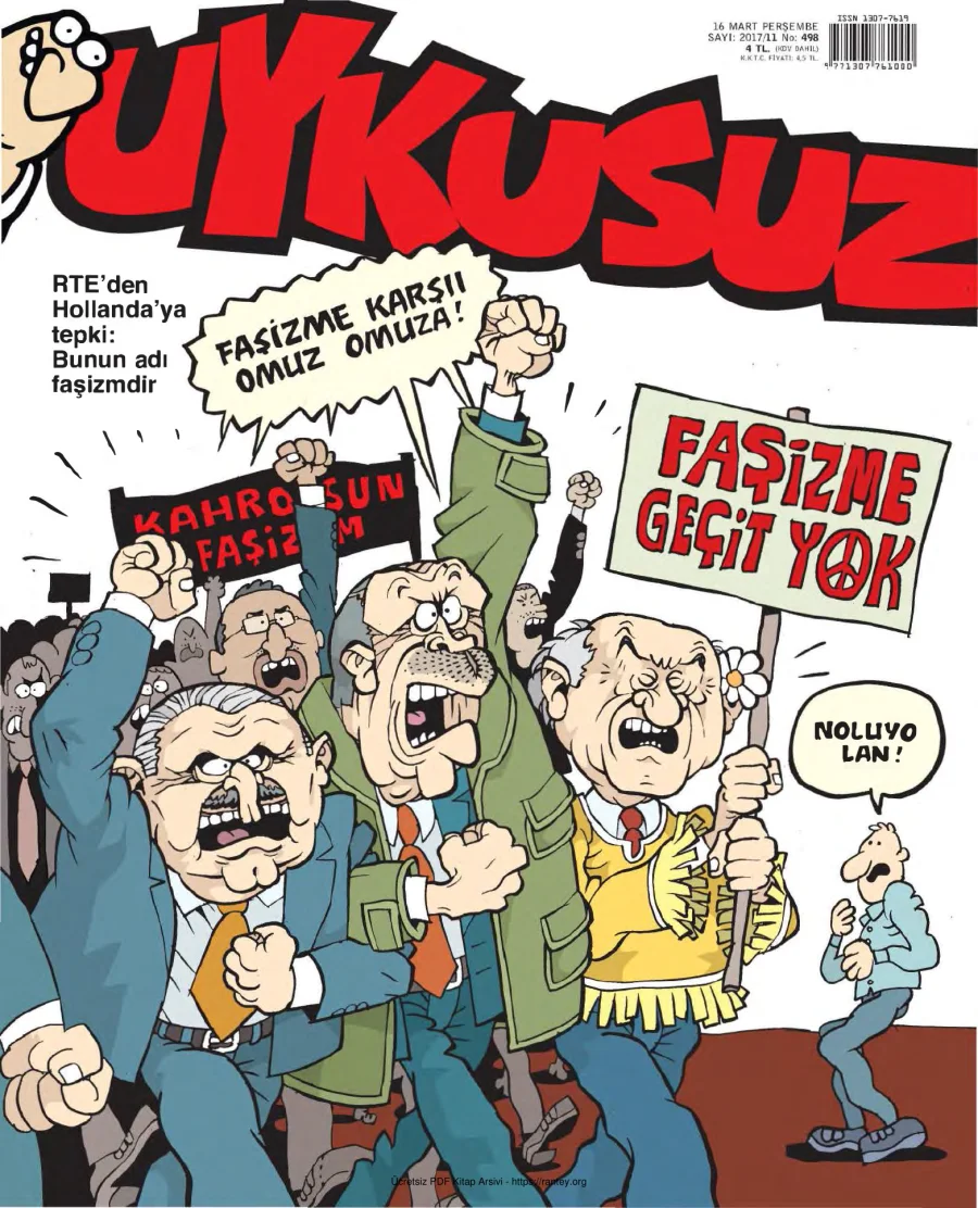 Uykusuz 2017 Sayı 498 kapak görseli