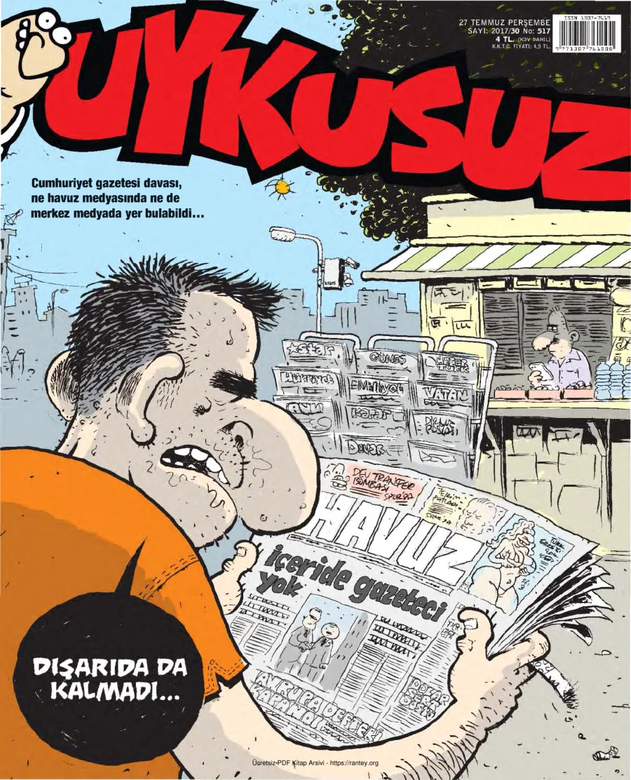 Uykusuz 2017 Sayı 517 kapak görseli
