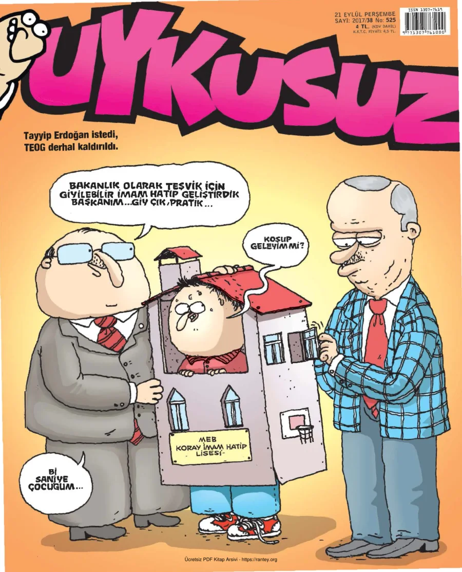 Uykusuz 2017 Sayı 525 kapak görseli