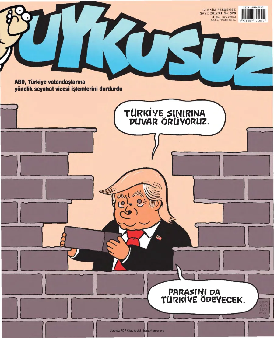 Uykusuz 2017 Sayı 528 kapak görseli