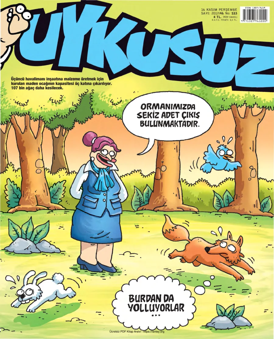 Uykusuz 2017 Sayı 533 kapak görseli