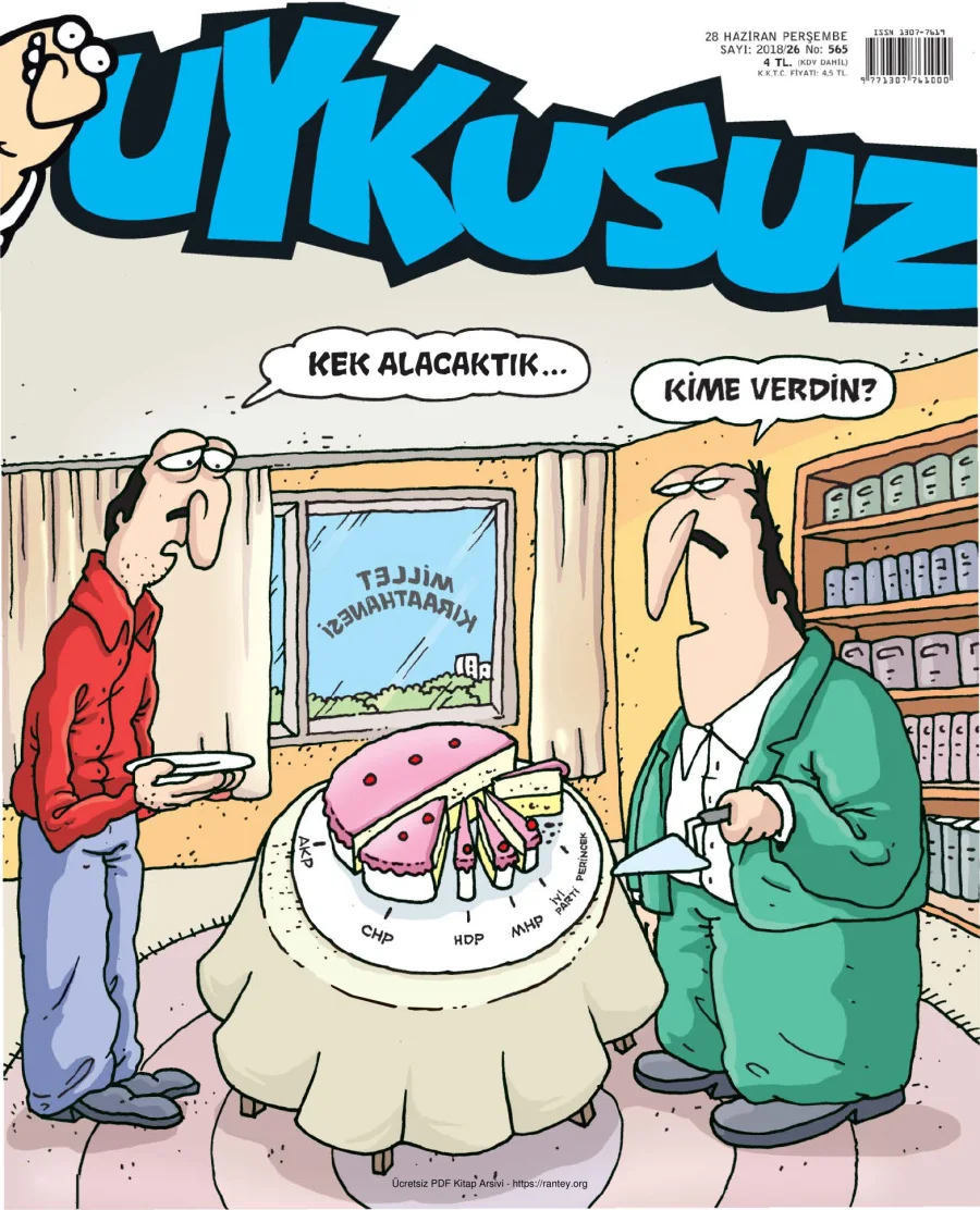 Uykusuz 2018 Sayı 565 kapak görseli