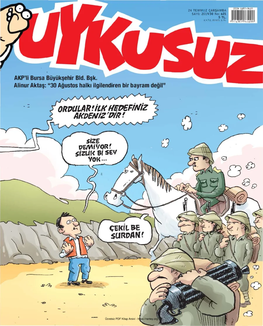 Uykusuz 2019 Sayı 621 kapak görseli