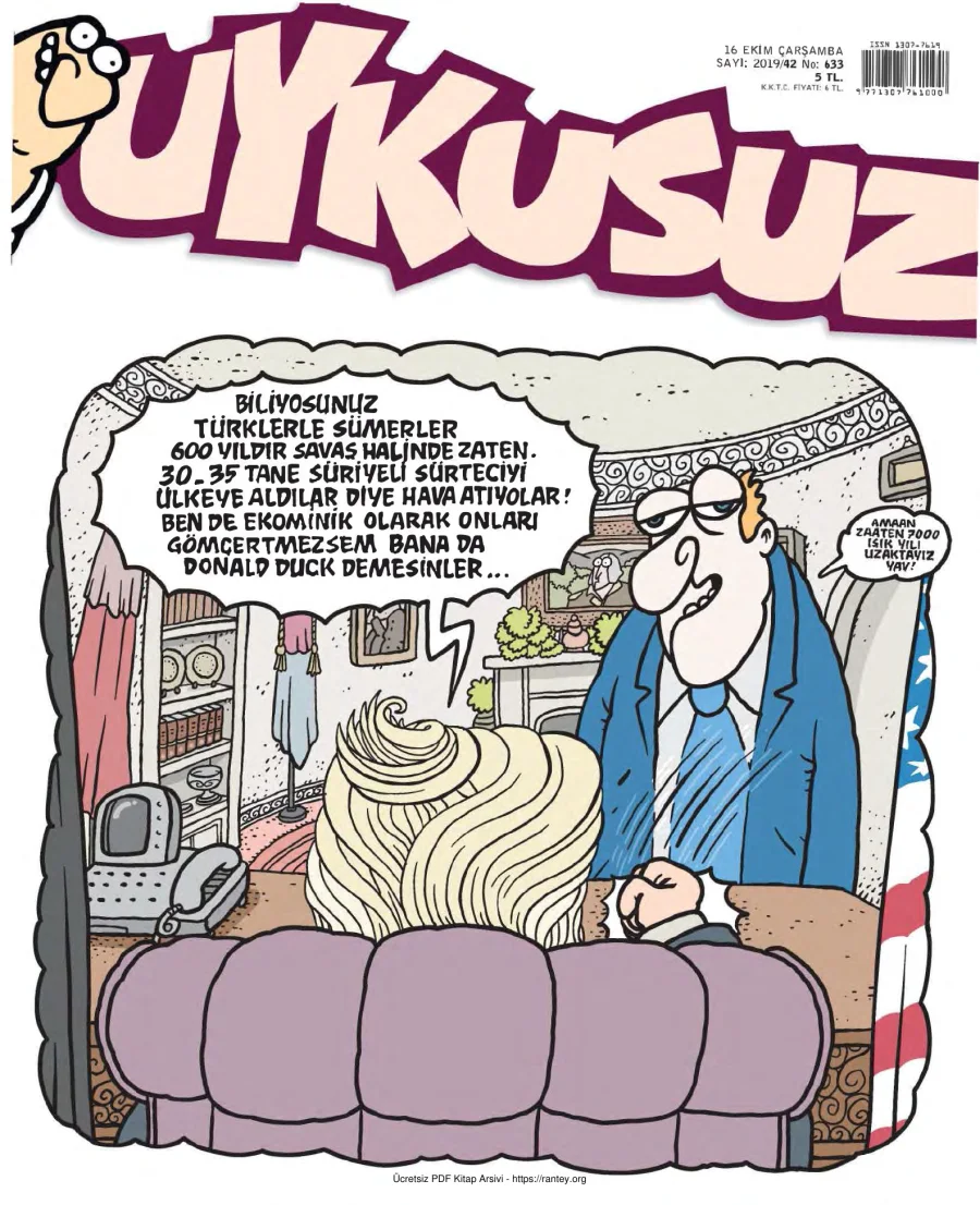 Uykusuz 2019 Sayı 633 kapak görseli
