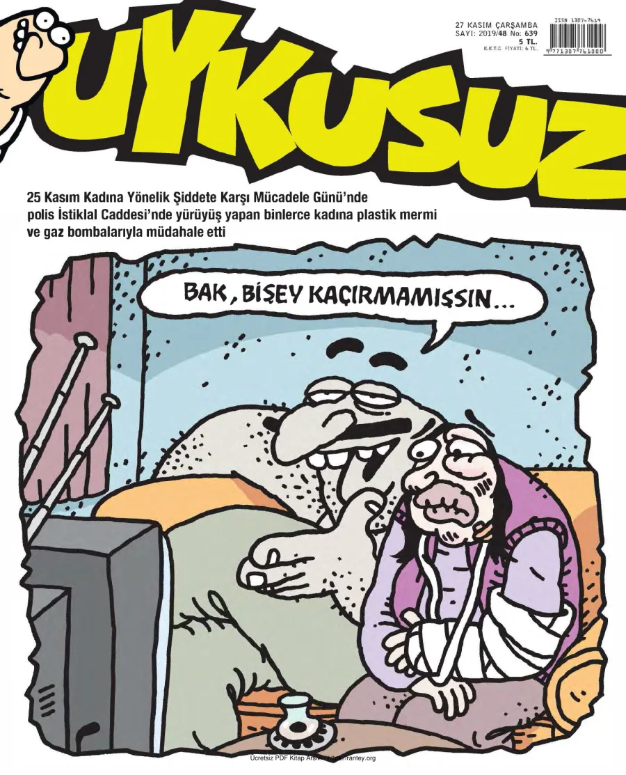Uykusuz 2019 Sayı 639 kapak görseli
