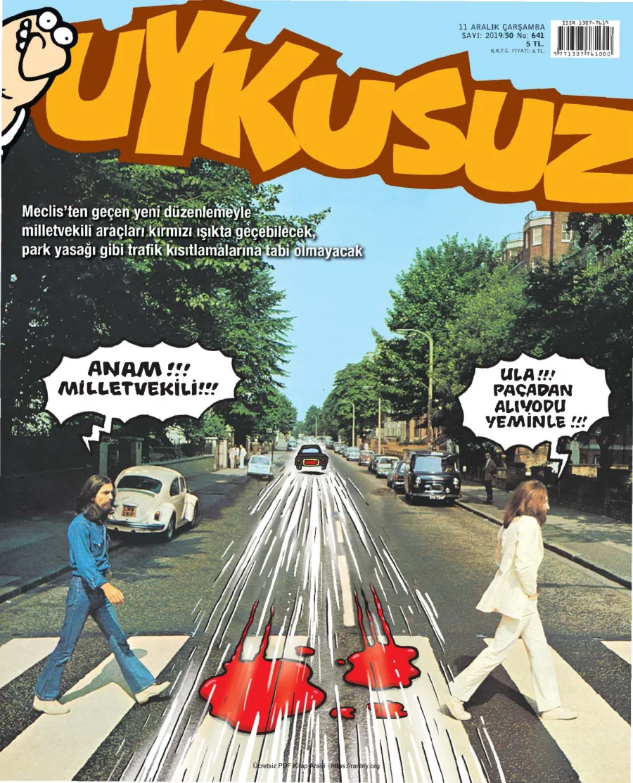 Uykusuz 2019 Sayı 641 kapak görseli