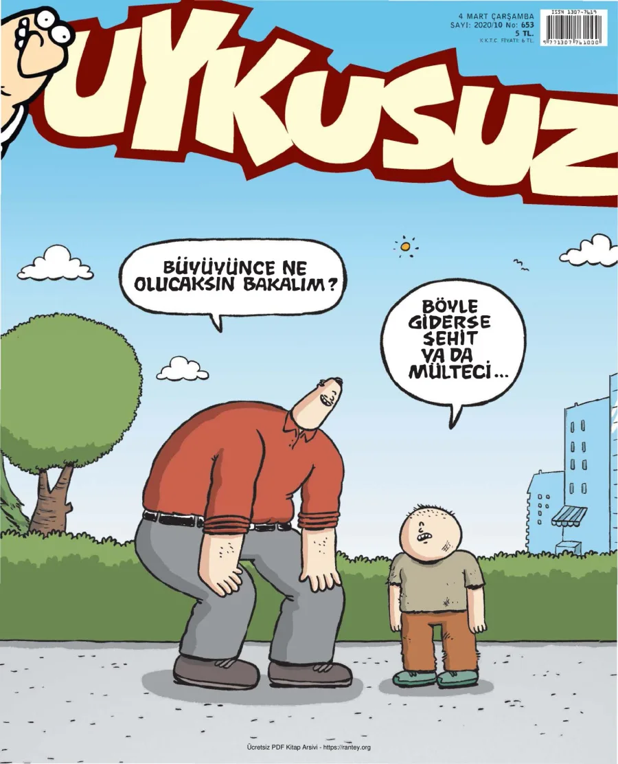 Uykusuz 2020 Sayı 653 kapak görseli