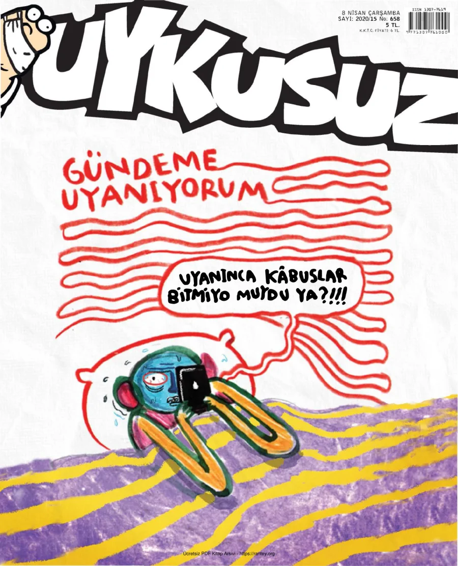 Uykusuz 2020 Sayı 658 kapak görseli
