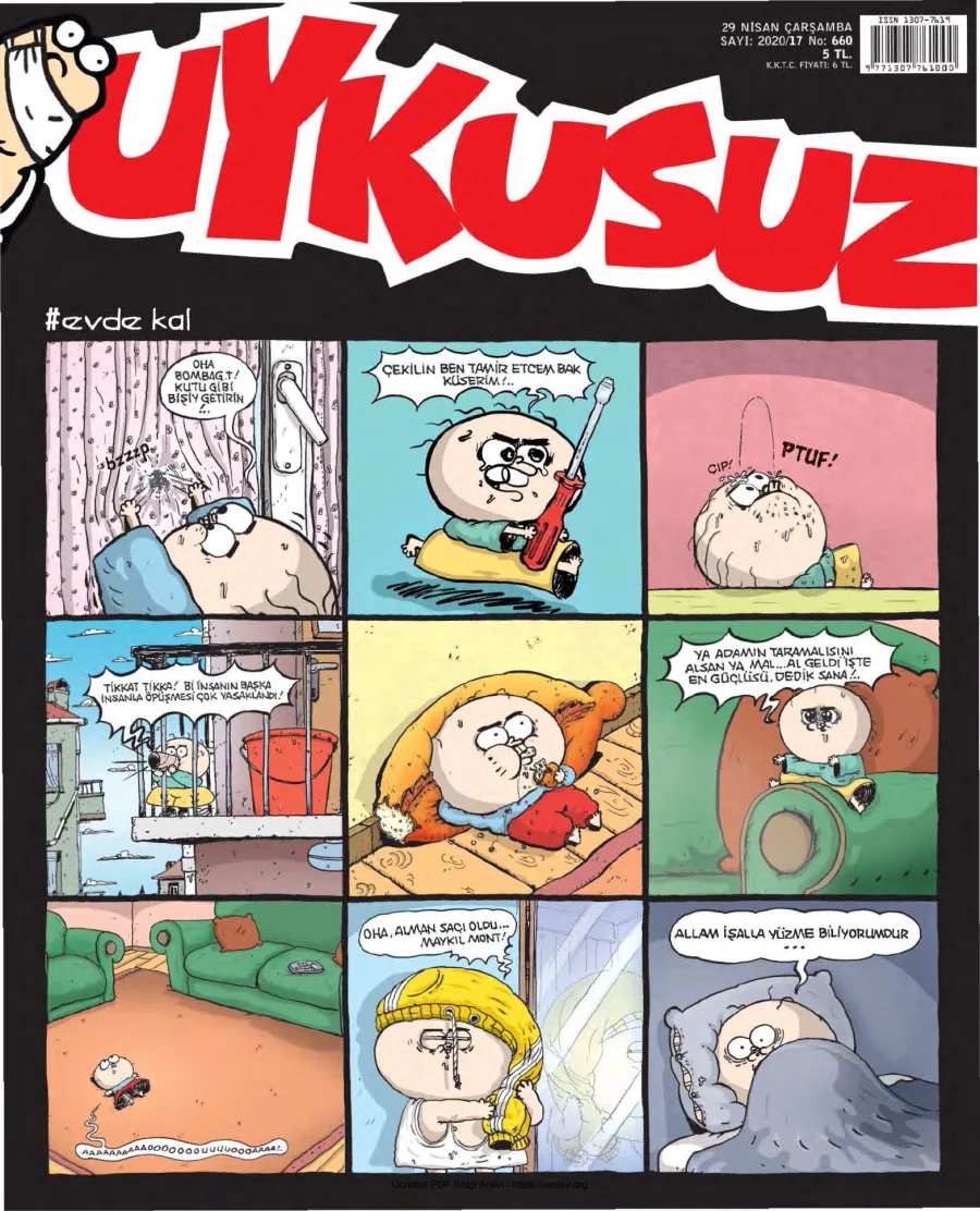 Uykusuz 2020 Sayı 660 kapak görseli